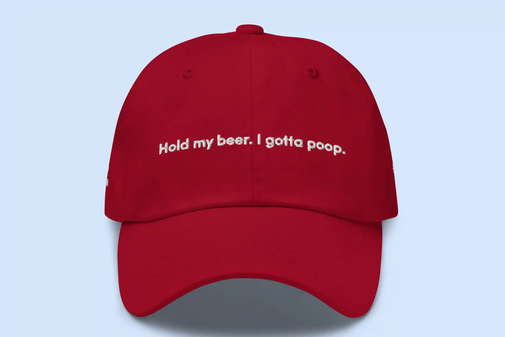 Dad Hat: Narragansett Beer X TUSHY - Red