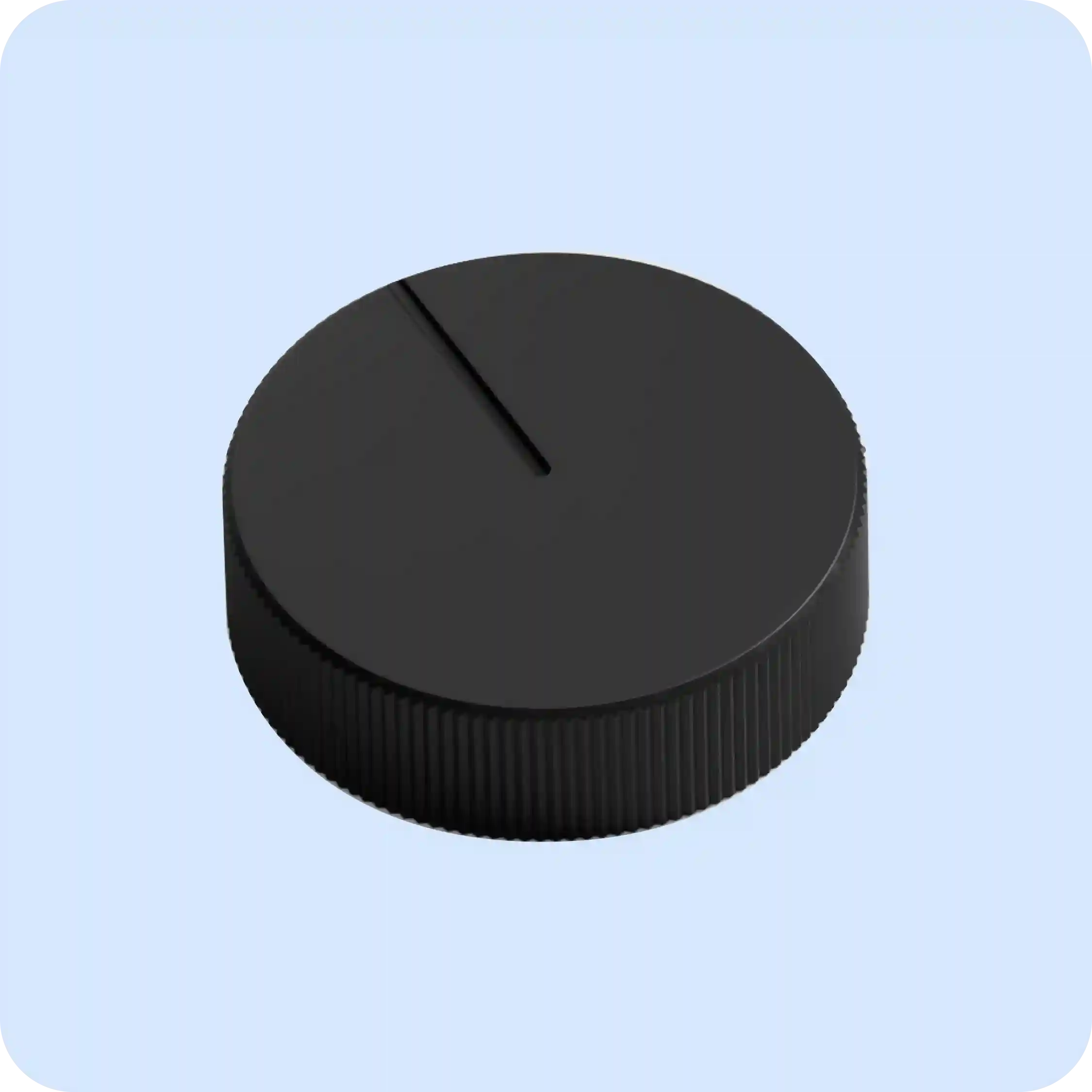 4.0 Pressure Knob: Matte Black