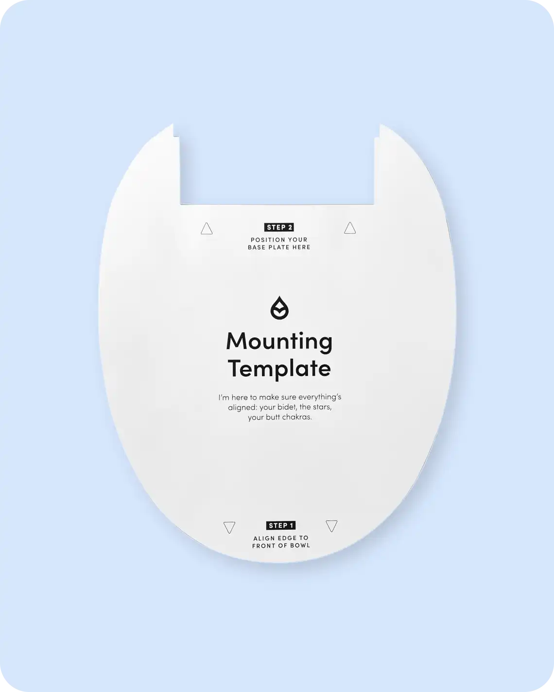 Round Mounting Template for Wave/Oasis