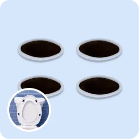 Universal Toilet Seat Bumpers