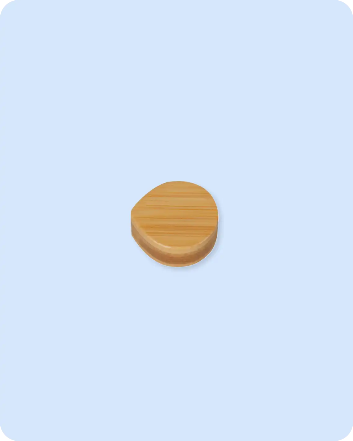 Wave/Oasis Pressure Knob - Bamboo