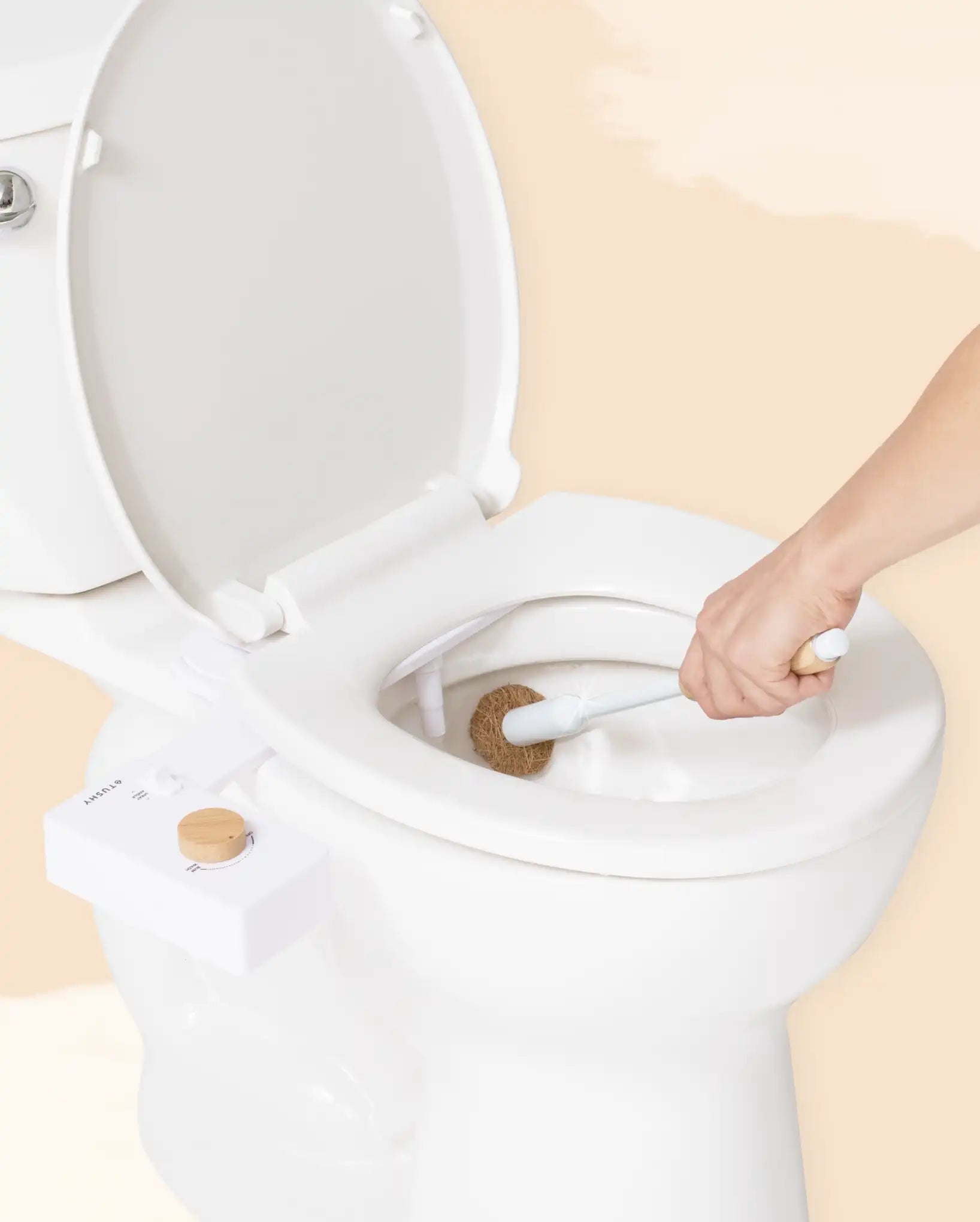 TUSHY Toilet Brush 2.0
