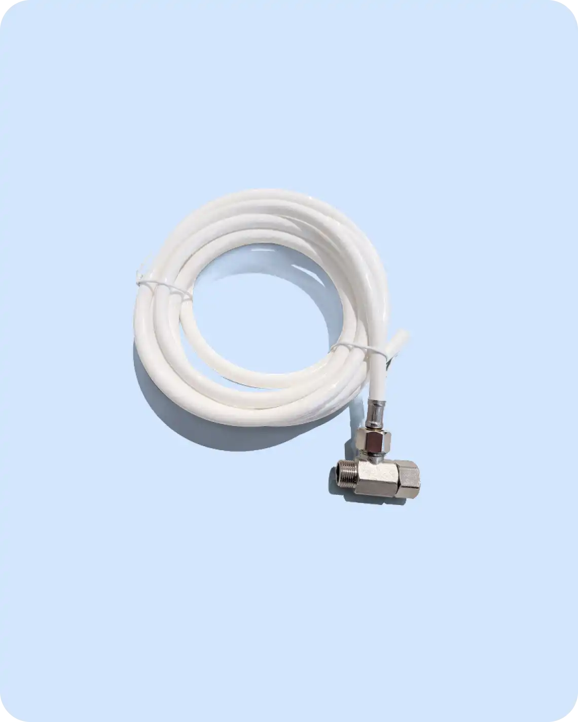 9' Polyurethane Hose with 1/2" Brass Mini Adapter