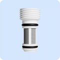 Electric Bidet Water Filter with Stainless Steel Mesh