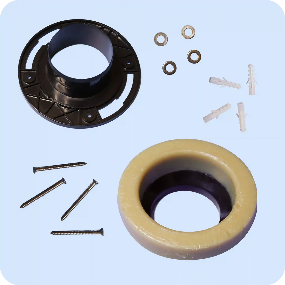 Eau Toilet Flange Mounting Kit