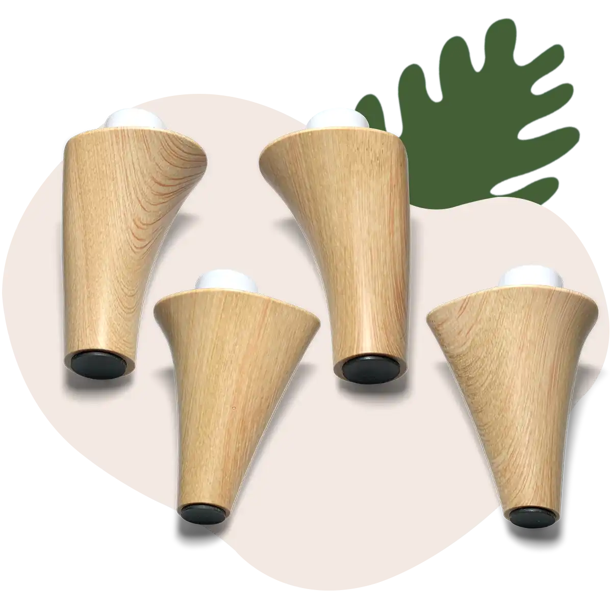 Ottoman Legs (Set of Four)