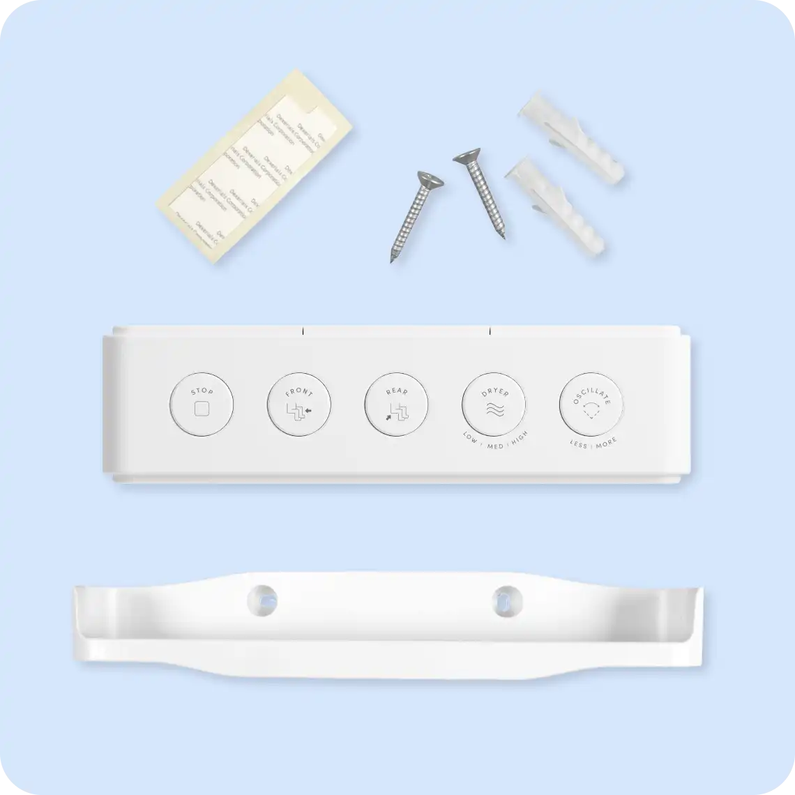 Aura Remote & Holder Mounting Kit