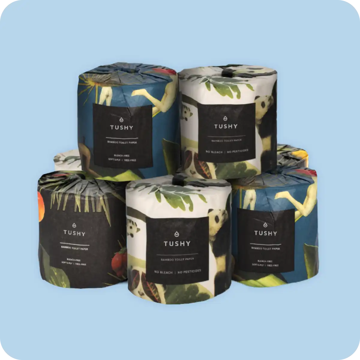 Premium Bamboo Toilet Paper 16 Pack