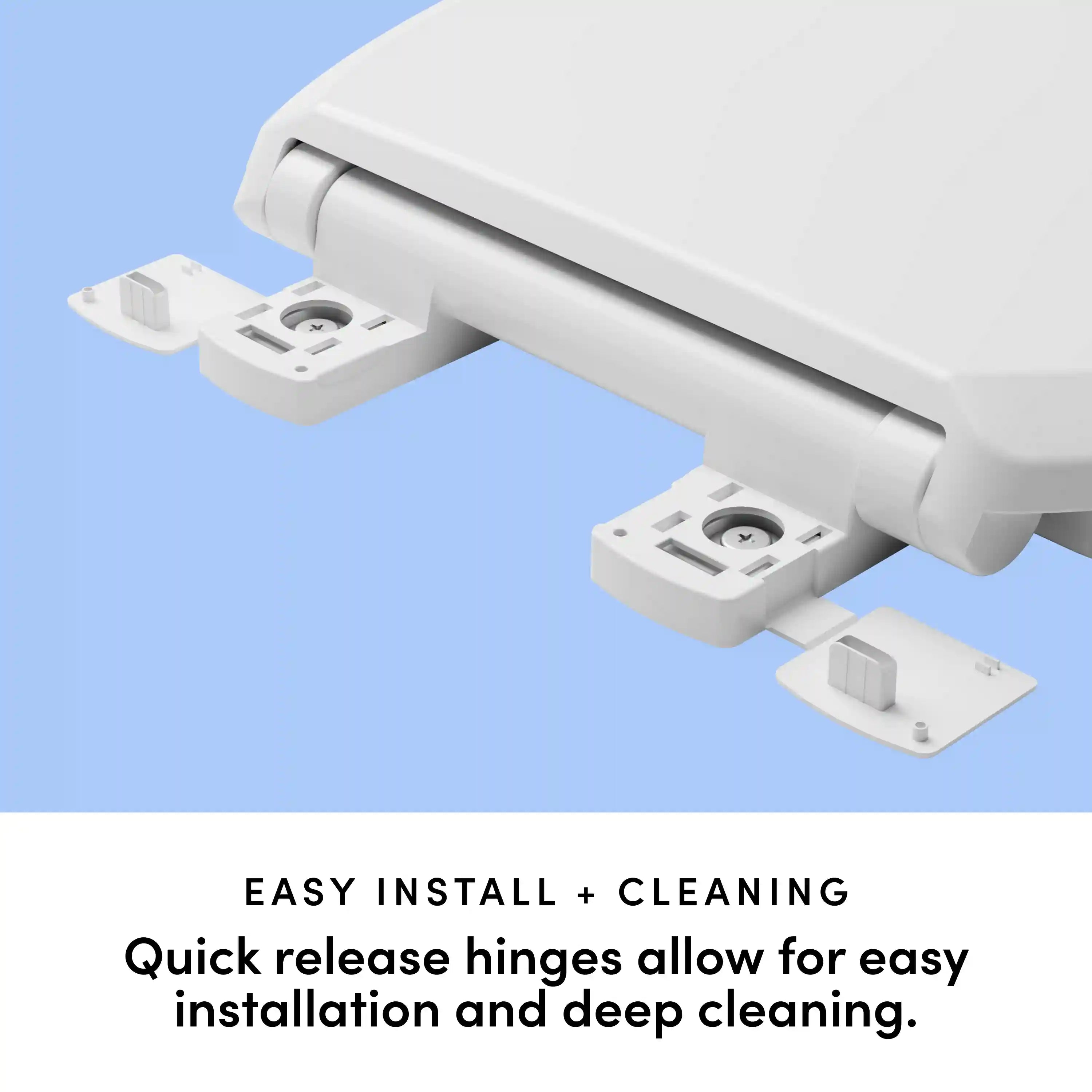 TUSHY Elongated Toilet Seat