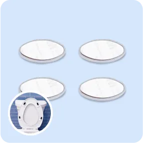 Universal Toilet Seat Bumpers