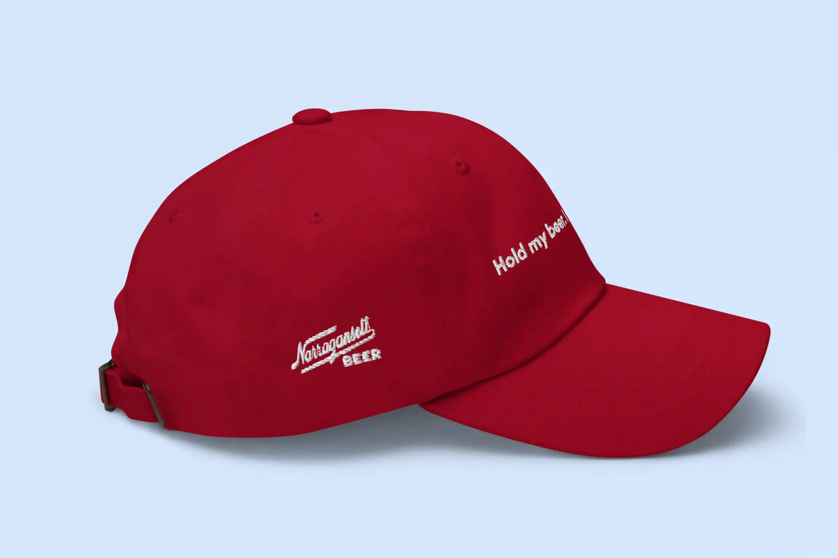 Dad Hat: Narragansett Beer X TUSHY - Red